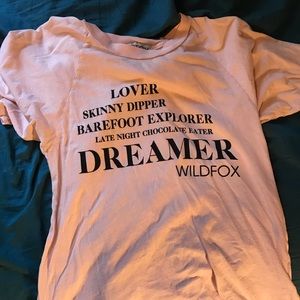 Wildfox Dreamer shirt size 1